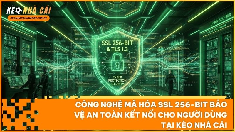 Hệ thống mã hóa dữ liệu truyền tải SSL 256-bit ngăn chặn triệt để mọi hành vi xâm nhập trái phép