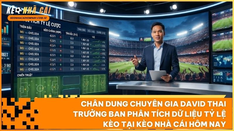 Chân dung tác giả David Thai – Cố vấn chiến lược dữ liệu thể thao và biên tập bảng kèo bóng đá